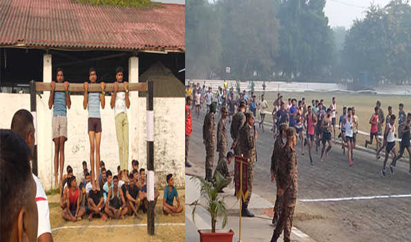 लखनऊ में अग्निवीर भर्ती रैली में युवाओं में दिखा उत्साह