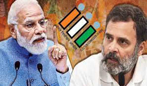 मोदी के विरुद्ध अभद्र शब्दों, आरोपों पर राहुल को निर्वाचन आयोग का नोटिस
