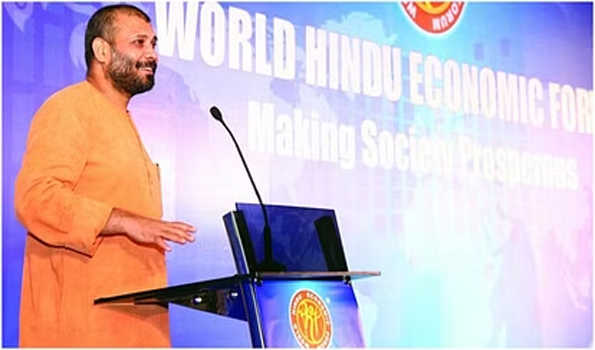 प्रभाव पैदा करने से ही प्रतिष्ठा मिलेगी हिन्दुओं को : स्वामी विज्ञानानंद
