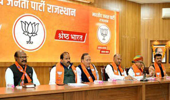 राजस्थान विधानसभा चुनाव के बाद भाजपा की हुई समीक्षा बैठक