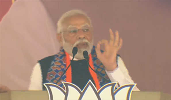 मैं तेलंगाना में बदलाव की बयार देख रहा हूं: मोदी
