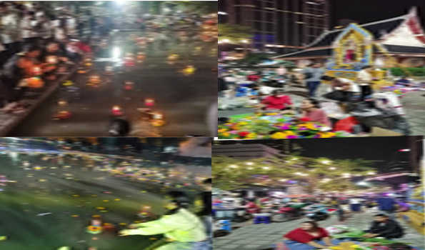 थाईलैंड में मनायी गयी देव दीपावली