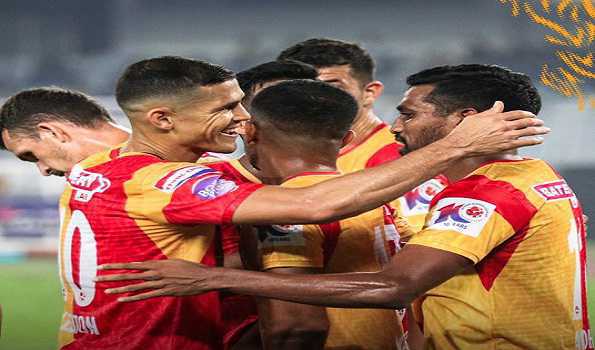 आईएसएल में ईस्ट बंगाल एफसी ने एनई यूनाइटेड एफसी को 5-0 से हराया