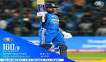 भारत ने दिया ऑस्ट्रेलिया को 161 रनों का लक्ष्य