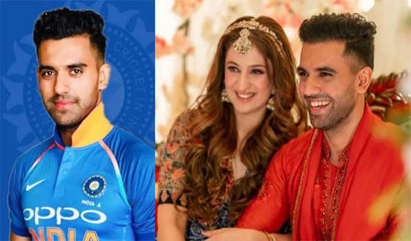क्रिकेटर दीपक चाहर की पत्नी के साथ दस लाख की धोखाधड़ी