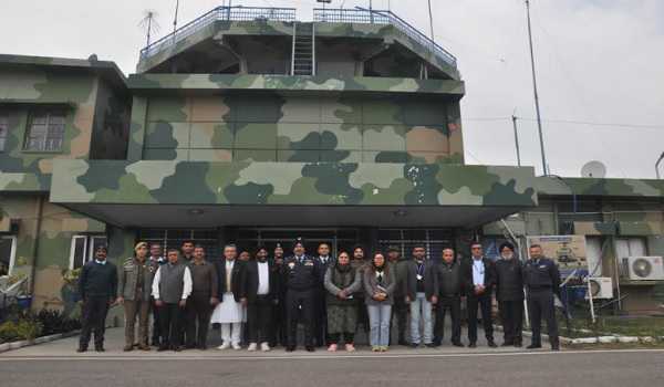 IAF Stn Jammu reviews Airfield Security