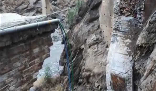 Another major bridge collapsed due to a landslide in Chamba