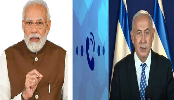 Modi, Netanyahu speak on phone, discuss defence, security