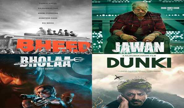 Jawan' to 'Animal': 5 intriguing films to watch in 2023 Jawan' to 'Animal': 5 intriguing films to watch in 2023