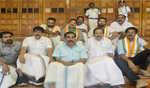 Four Opposition MLAs begin sit-in dharna in front of Assembly, demand tax withdrawal