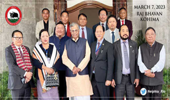 नेफिउ रियो ने नागालैंड के मुख्यमंत्री के रूप में शपथ ली, बारह सदस्यीय मंत्रिमंडल का नेतृत्व करेंगे