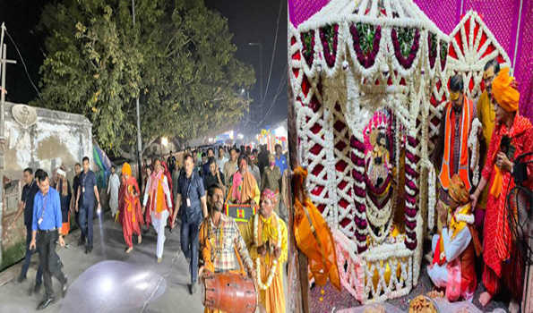 शिवराज ने की गोवर्धन परिक्रमा