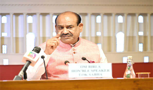 Aim of young officers should be to play a positive role in nation building: Om Birla