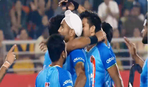 'Birsa Munda Hockey Stadium is lucky for us' : Harmanpreet Singh