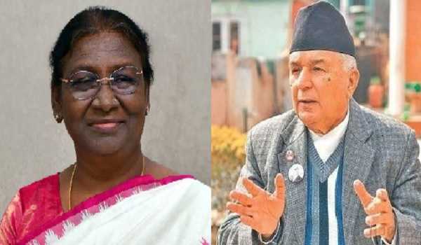 President Droupadi Murmu speaks with new Nepalese President