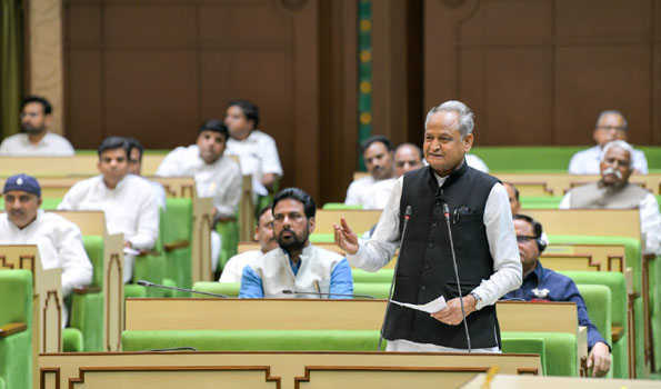 राजस्थान में गहलोत ने की 19 नए जिले और तीन नए संभाग बनाये जाने सहित कई घोषणाएं
