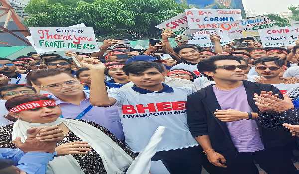“Bheed” Star Rajkumar Rao Leads with Star Power at Walkathon 2023 at NIT-JISU Campus