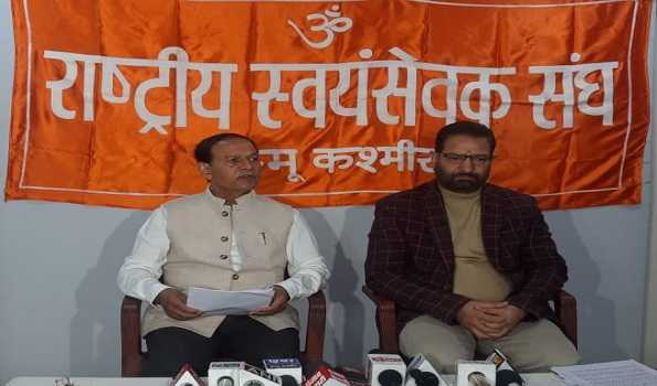Modi govt protecting culture of India; will surely return to power in 2024: RSS J&K unit