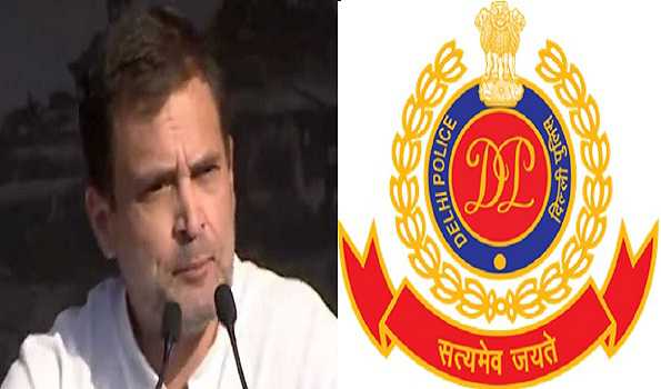 Delhi Police reaches at Rahul Gandhi’s residence to seek details of victims
