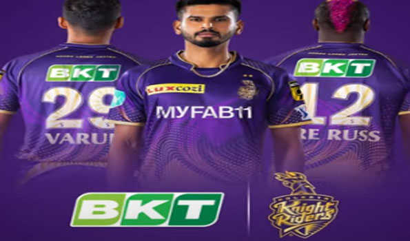 BKT backs KKR as official Tire Partner’ for the upcoming T20 cricket league 2023