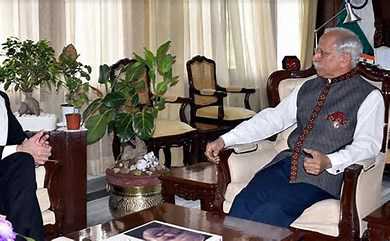French Consul General calls on Arunachal Governor
