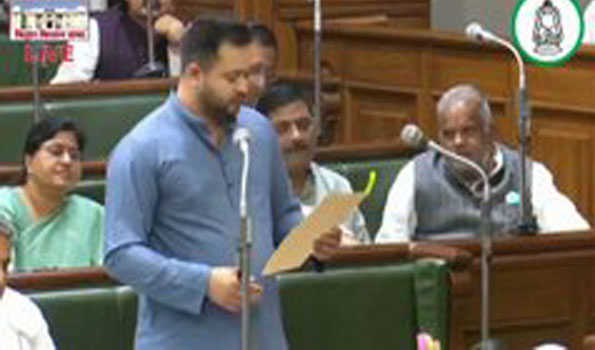 मुख्यमंत्री न मुझे बनना है और न नीतीश को प्रधानमंत्री, हम जहां हैं वहां खुश हैं : तेजस्वी