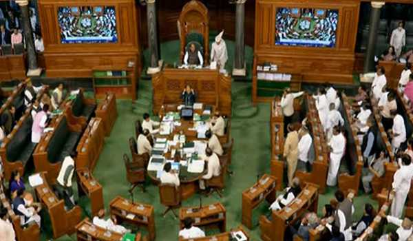 LS adjourned amid Opposition ruckus
