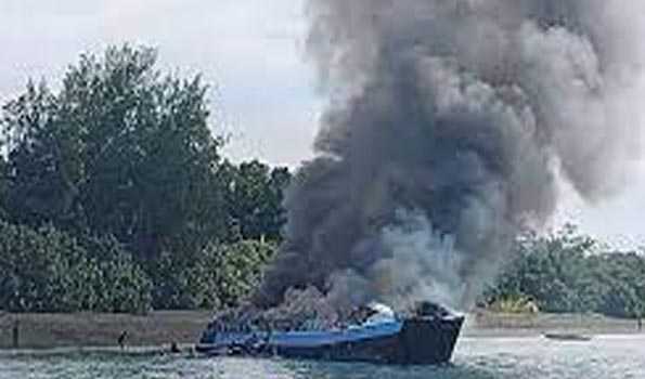 At least 10 killed in Philippine ferry fire, over 200 rescued