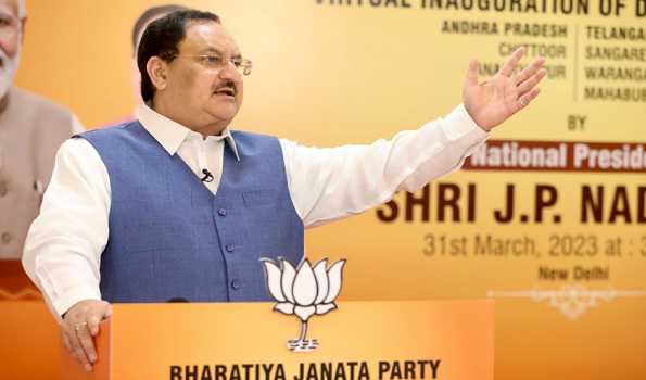 BJP to have offices in every district across the country: JP Nadda