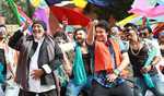 Bad Boy: Mithun Chakraborty shakes a leg with son Namashi in ‘Janabe Ali’