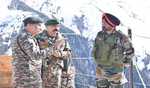 GOC 16 Corps reviews security on LoC