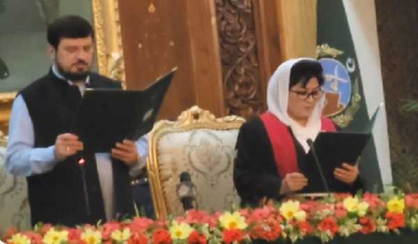 Hilali takes oath as 1st female chief justice of PHC