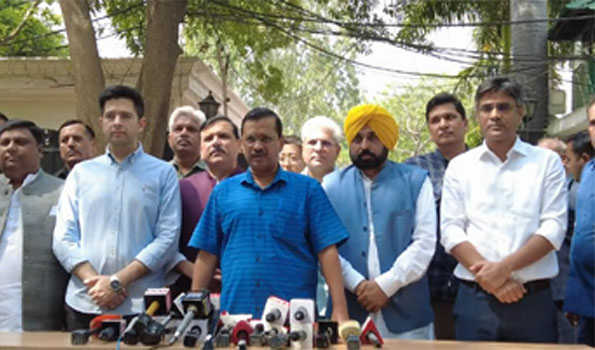शराब घोटाला पूरी तरह से फर्जी और गंदी राजनीति से प्रेरित: केजरीवाल