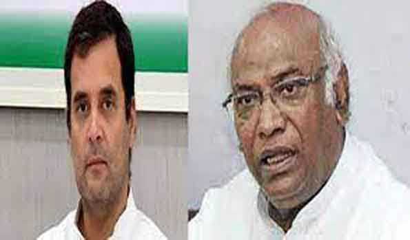 खडगे-राहुल ने आतंकवादी हमले में जवानों की शहादत पर जताया दुख
