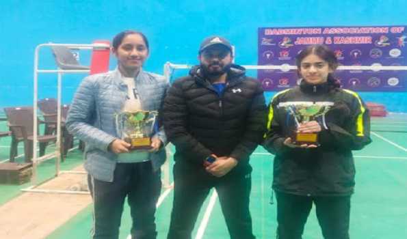 जम्मू की दो शटलर्स ने राष्ट्रीय रैकिंग के लिये किया क्वालीफाई
