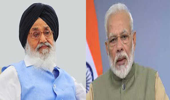 प्रकाश सिंह बादल  का निधन मेरे लिए ‘व्यक्तिगत क्षति: मोदी