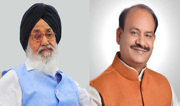 बिरला ने बादल के निधन पर शोक व्यक्त किया