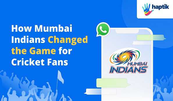 Haptik continues partnership with Mumbai Indians to bring fan engagement