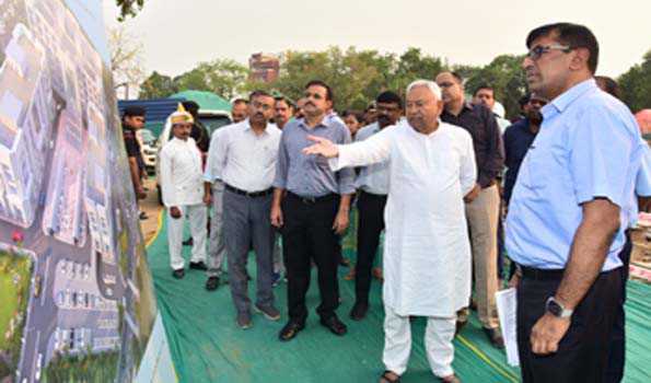 नीतीश ने जेपी गंगा पथ के बचे हुए निर्माण कार्य जल्द पूरा करने का दिया निर्देश