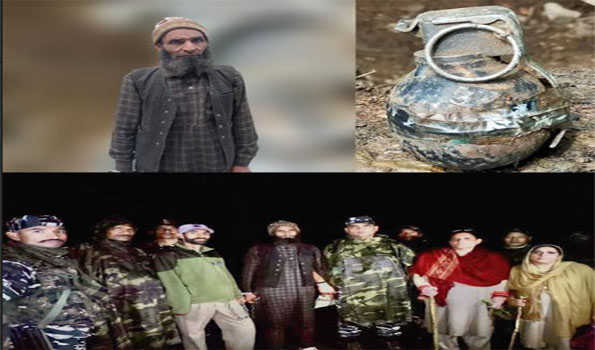 J&K: Active associate of HM arrested with Chinese grenade in Kishtwar