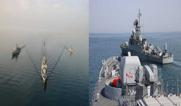 भारतीय नौसना एवं आरएसएनएफ ने संयुक्त अभ्यास किया