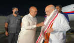 Amit Shah reaches Manipur Amit Shah reaches Manipur