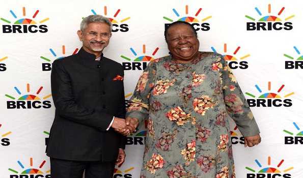 EAM in Cape Town, holds talks with counterparts from Russia, South Africa, Saudi Arabia