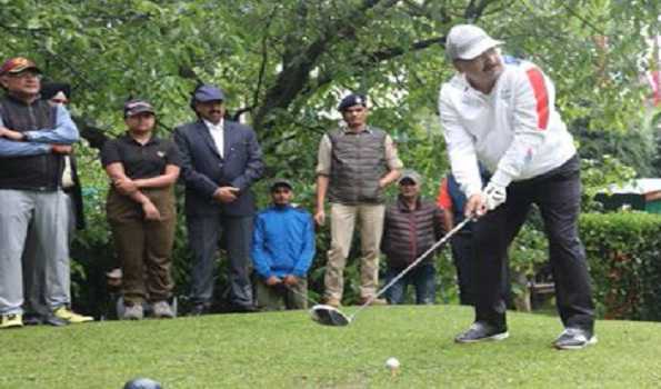 Police Golf Course thrown open by DGP J&K