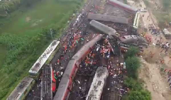 Odisha train accident : AP CM dispatches special team to assist rescue operations