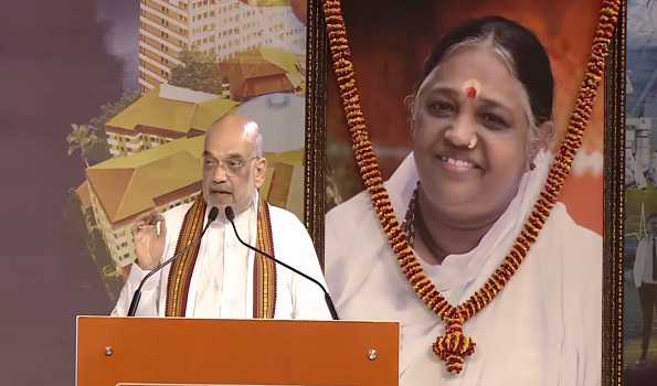 Amit Shah inaugurates Amrita Hospital's Silver Jubilee