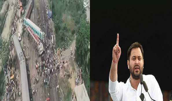 Safety priority of Modi government exposed after Odisha train accident: Tejaswi
