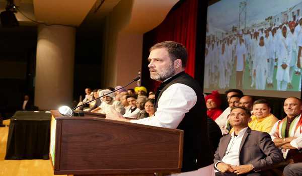 BJP, RSS 'incapable' of looking at future: Rahul Gandhi