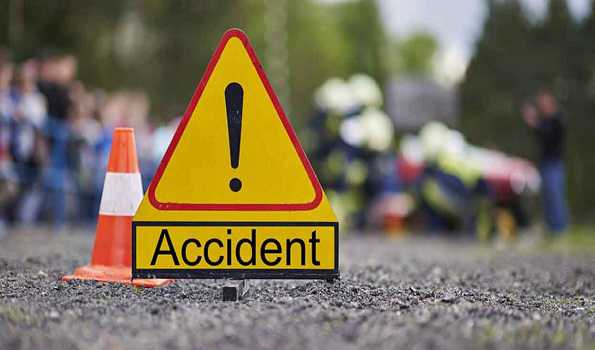 UP: Three die in road accident in Hardoi