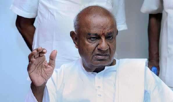 Show me one party that hasn't trucked with BJP: Deve Gowda